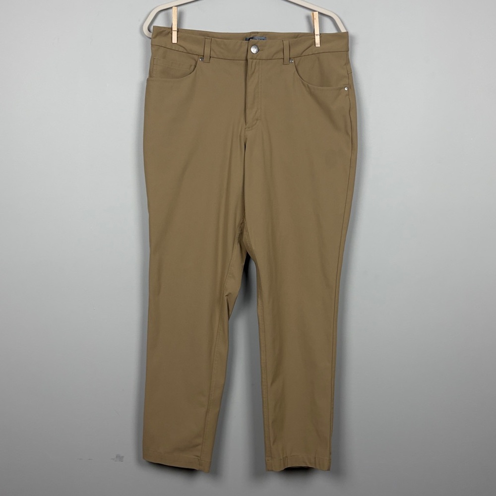VRST Men’s Limitless Performance Slim Fit 5 Pocket Pant Warm Stone SZ 34x30